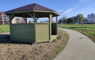 Zagospodarowanie przestrzeni publicznej przy Al. Jagiellon&oacute;w w m. G&oacute;ra 2