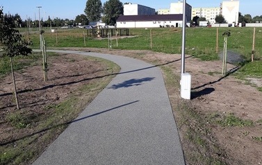 Zagospodarowanie przestrzeni publicznej przy Al. Jagiellon&oacute;w w m. G&oacute;ra 7