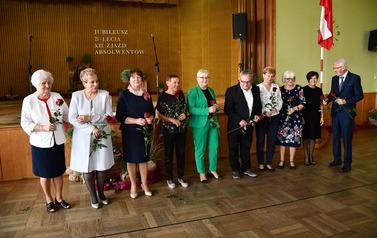 Jubileusz 75-lecia Liceum Og&oacute;lnokształcącego im. A. Mickiewicza w G&oacute;rze i XII Zjazd Absolwent&oacute;w 5