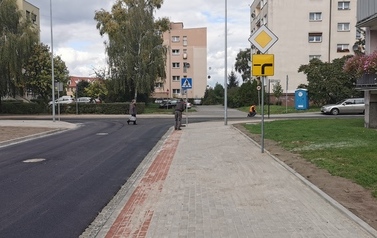 Zakończono prace budowlane przy ul. J. Korczaka w G&oacute;rze 8
