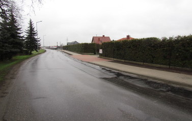 Przebudowa chodnika G&oacute;ra - Stara G&oacute;ra w pasie drogi wojew&oacute;dzkiej nr 323  1
