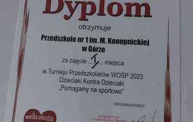PP1: Przedszkolaki razem z WOŚP 6