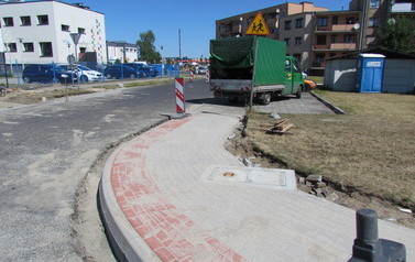 Wymiana nawierzchni drogi i chodnik&oacute;w ul. Piast&oacute;w w m. G&oacute;ra 5