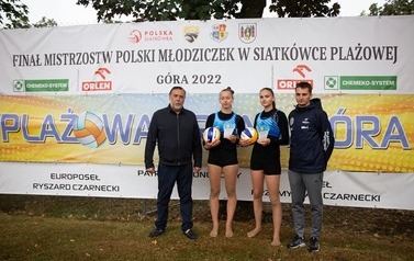 Finał Mistrzostw Polski Młodziczek w Siatk&oacute;wce Plażowej 1