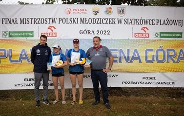 Finał Mistrzostw Polski Młodziczek w Siatk&oacute;wce Plażowej 3