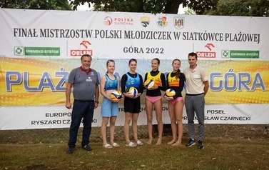 Finał Mistrzostw Polski Młodziczek w Siatk&oacute;wce Plażowej 7