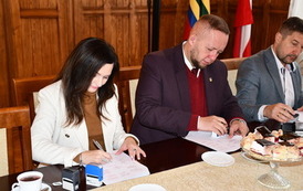 Podpisanie aneksu do Porozumienia ZIT LGOF  3