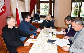 Budowa oświetlenia drogowego w m. Sławęcice 5