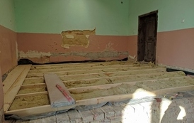 Przebudowa świetlicy wiejskiej w m. Grabowno &ndash; wykonanie instalacji wodno-kanalizacyjnej, remont podł&oacute;g 2