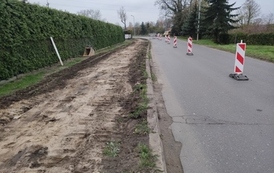 Przebudowa chodnika G&oacute;ra-Stara G&oacute;ra w pasie drogi wojew&oacute;dzkiej nr 323 3