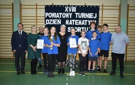 XVIII Powiatowy Turniej Dzień Matematyki i Sportu dla uczni&oacute;w szk&oacute;ł podstawowych 26
