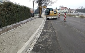 Przebudowa chodnika G&oacute;ra - Stara G&oacute;ra w pasie drogi wojew&oacute;dzkiej nr 323 &ndash; odcinek  od km 23+850 do km 24+120 (skrzyżowanie w Starej G&oacute;rze) 5