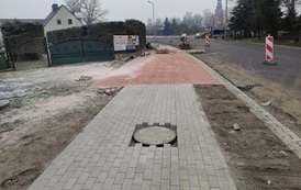 Przebudowa chodnika G&oacute;ra - Stara G&oacute;ra w pasie drogi wojew&oacute;dzkiej nr 323 &ndash; odcinek  od km 23+850 do km 24+120 (skrzyżowanie w Starej G&oacute;rze) 8