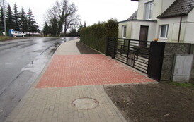 Przebudowa chodnika G&oacute;ra - Stara G&oacute;ra w pasie drogi wojew&oacute;dzkiej nr 323  7