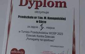 PP1: Przedszkolaki razem z WOŚP 6