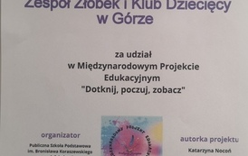 Dotknij poczuj,zobacz
