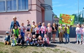 PP1: Happening dzieci pod hasłem &bdquo;Światowy Dzień Bez Tytoniu&rdquo; 4