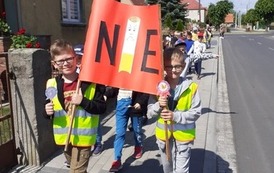 PP1: Happening dzieci pod hasłem &bdquo;Światowy Dzień Bez Tytoniu&rdquo; 7