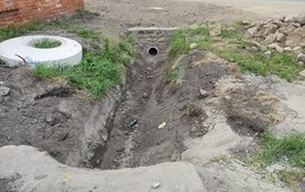 Wymiana nawierzchni drogi i budowa chodnika w m. Chr&oacute;ścina 1