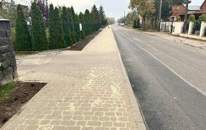 Zdjęcie do Przebudowa drogi gminnej w zakresie budowy chodnika w m. Stara G&oacute;ra
