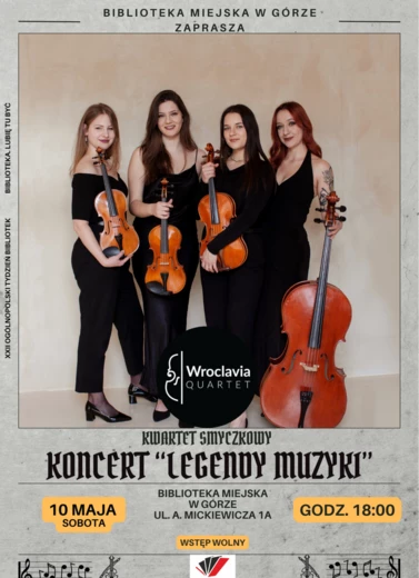 Koncert kwartetu smyczkowego WROCLAVIA QUARTET