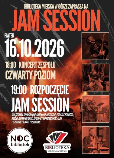Jam Session w Biliotece Miejskiej