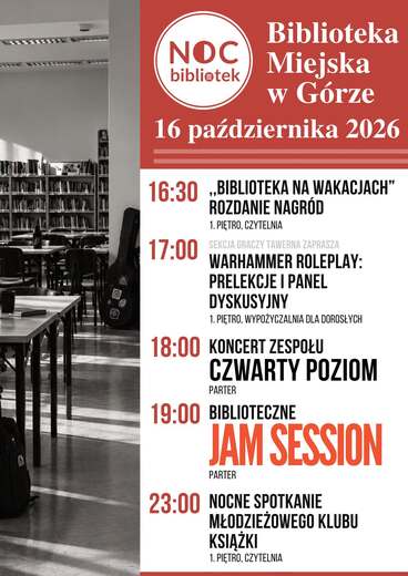 Noc Bibliotek w G&oacute;rze