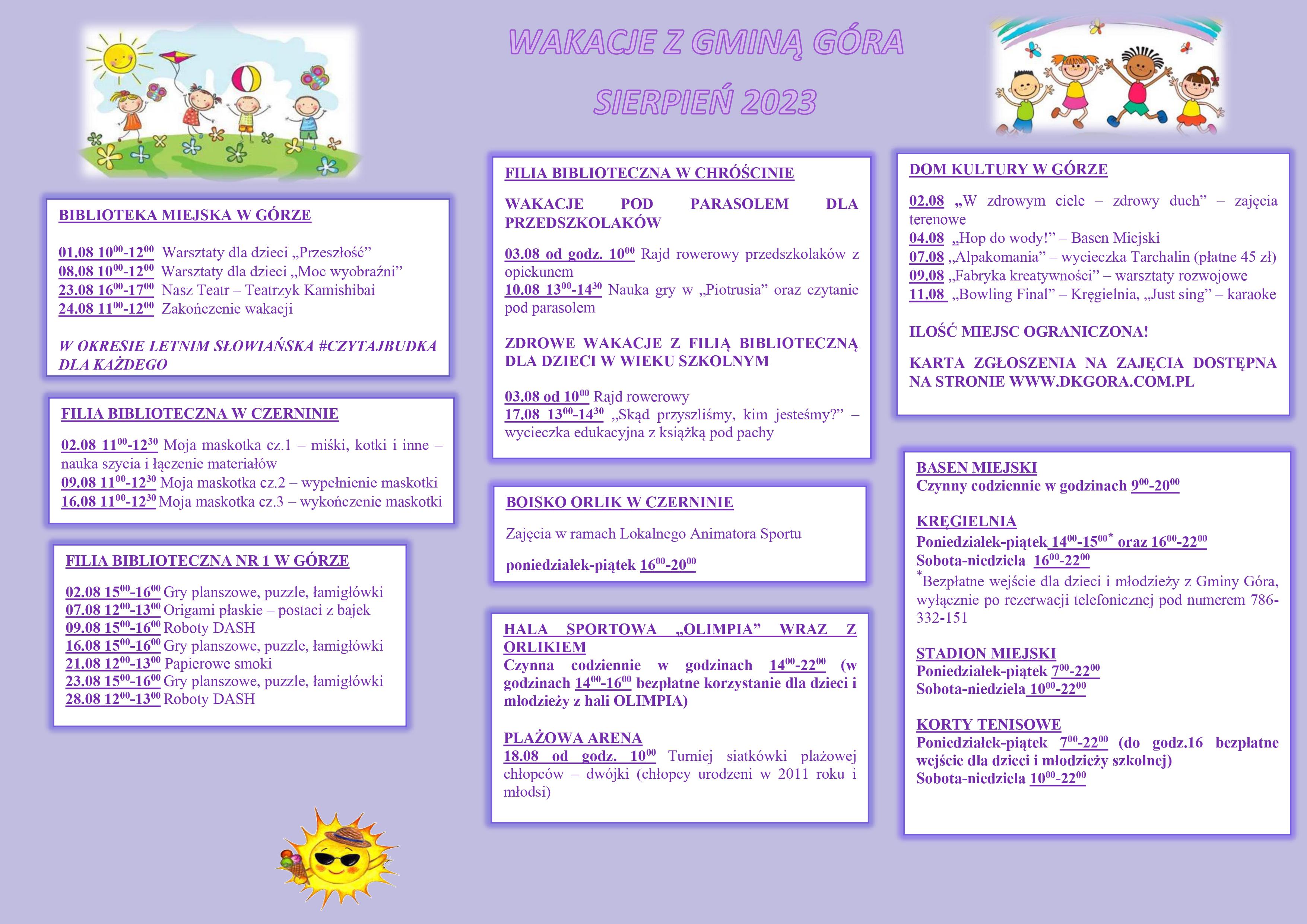 WAKACJE_Z_GMINĄ_G&Oacute;RA_SIERPIEŃ_2023