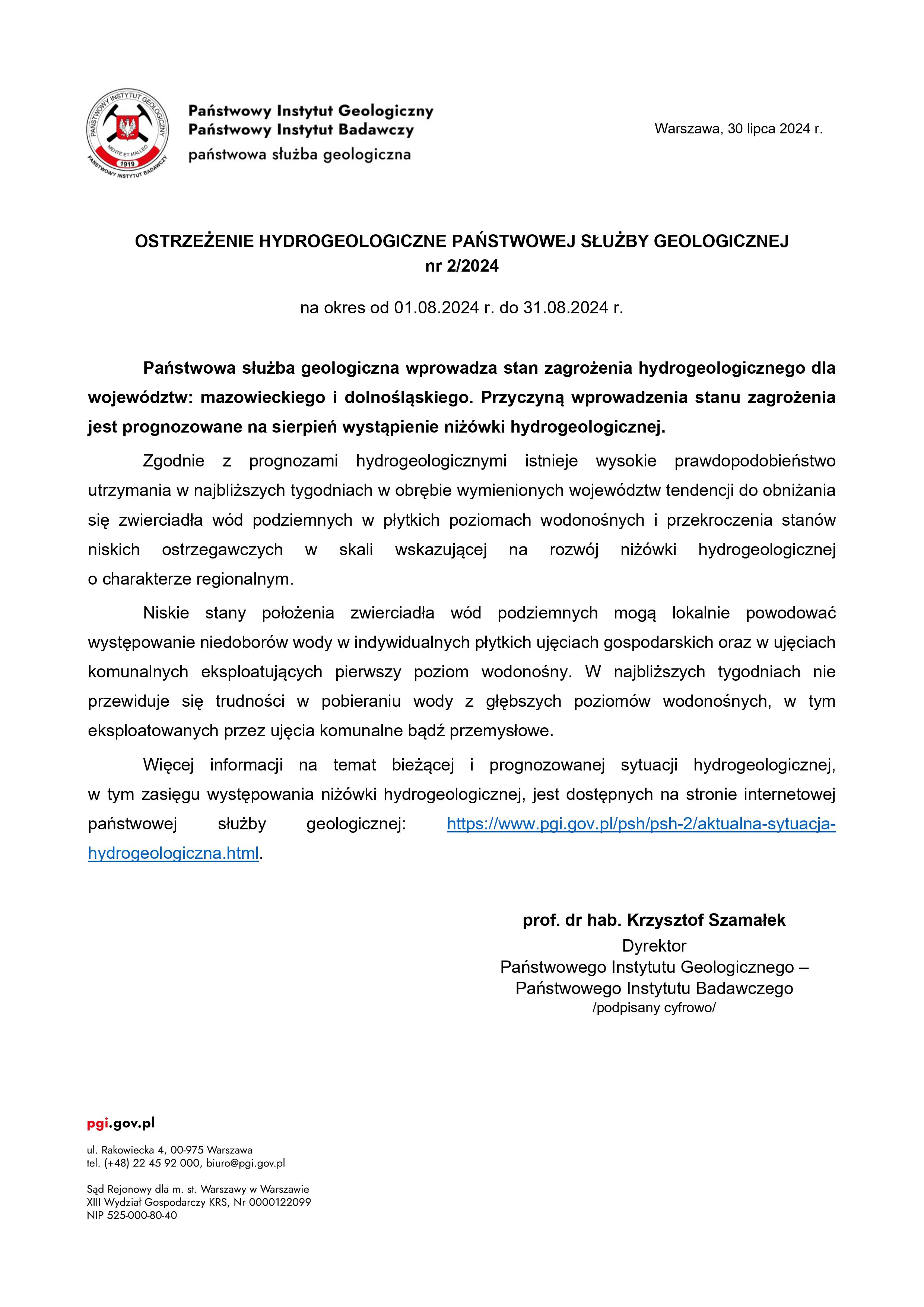 Ostrzeżenie_hydrogeologiczne_PSG_nr_2_2024