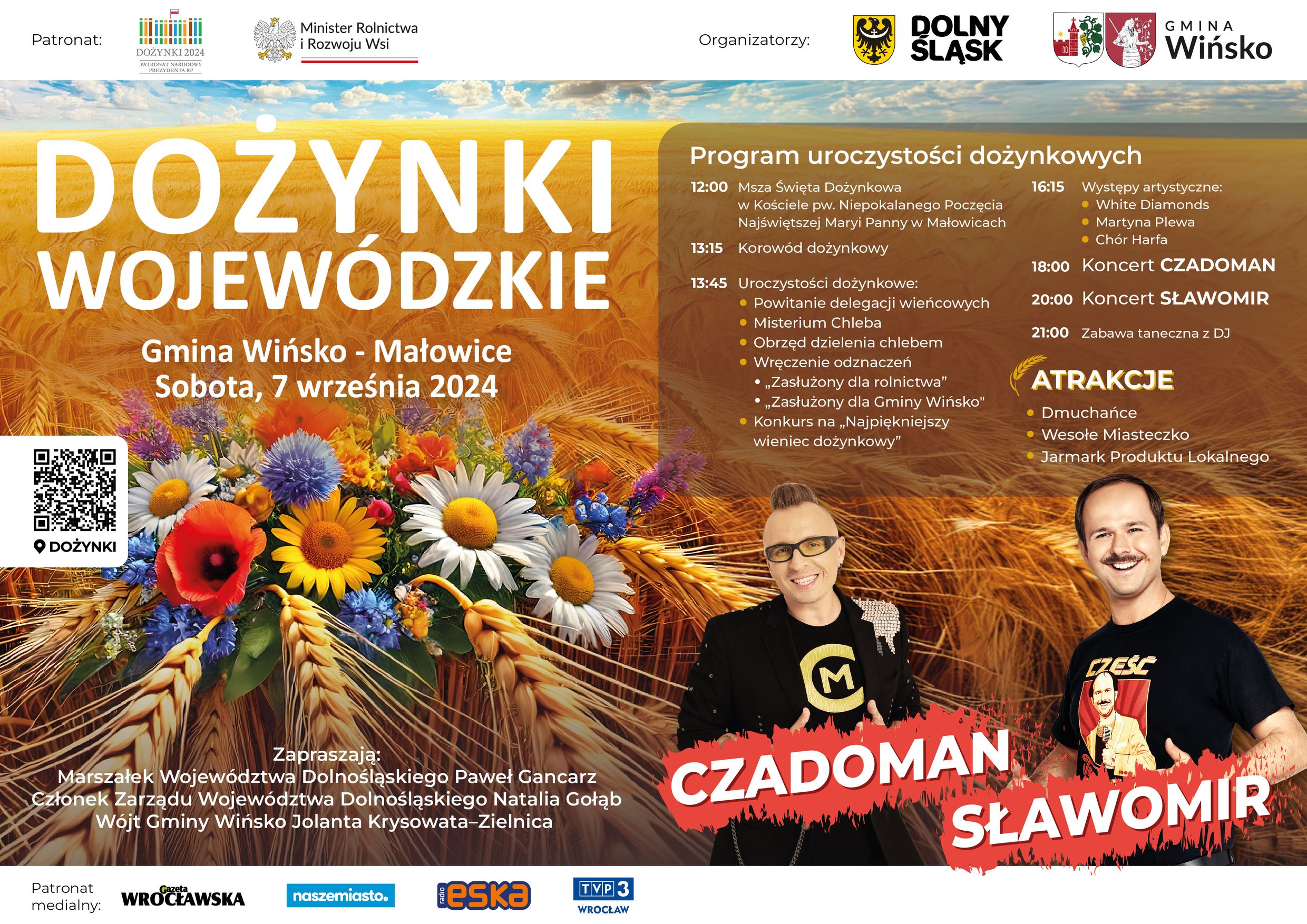 Plakat_Dożynki_Wojew&oacute;dzkie_2024_Małowice