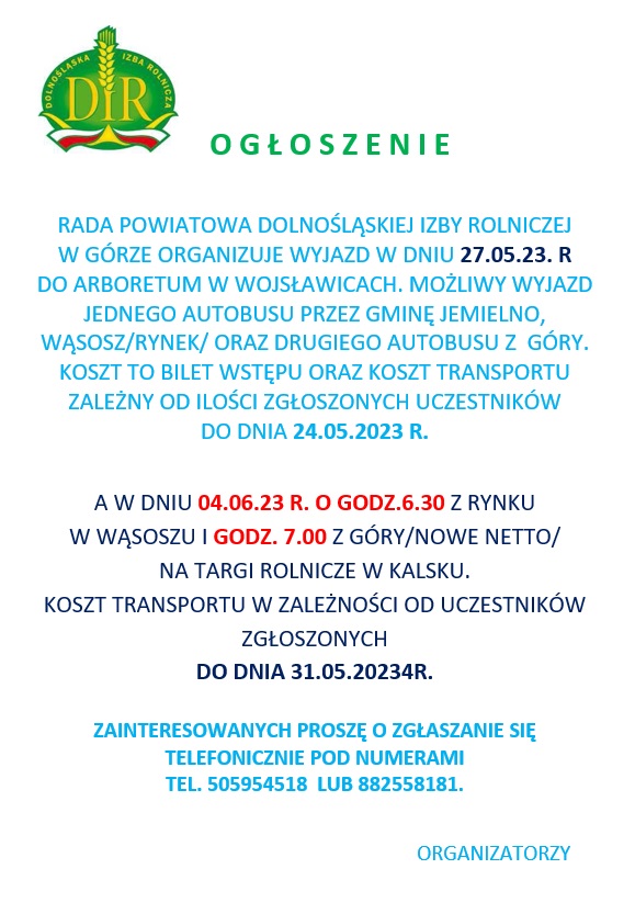 ogłoszenie_Dolnoślaskiej_Izby_Rolniczej