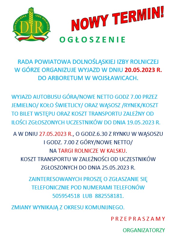 ogłoszenie_Dolnoślaskiej_Izby_Rolniczej_(zmiana_terminu