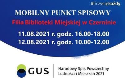 Zdjęcie do Kolejne Mobilne Punkty Spisowe