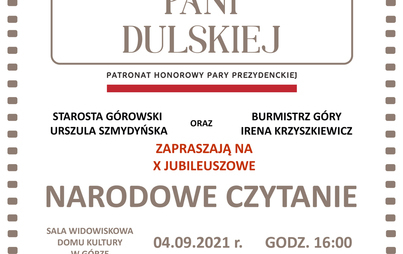 Zdjęcie do NARODOWE CZYTANIE