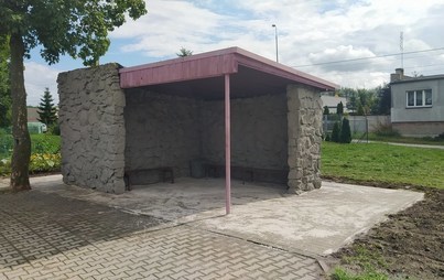 Zdjęcie do Utwardzenie terenu przy wiacie przystankowej