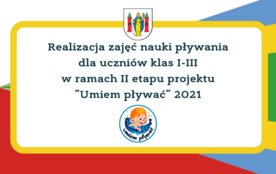 Zdjęcie do Realizacja II etapu projektu "Umiem pływać" 2021
