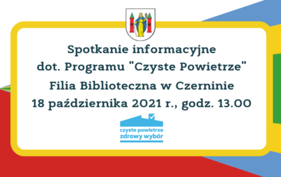 Zdjęcie do Spotkanie dot. Programu "Czyste Powietrze"