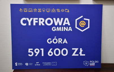 Zdjęcie do Dofinansowanie Gminy G&oacute;ra w programie &bdquo;Cyfrowa Gmina&rdquo;