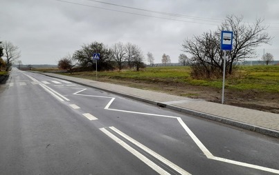 Zdjęcie do Przebudowa drogi ul. Sportowa w Czerninie