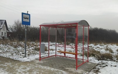 Zdjęcie do Nowe wiaty przystankowe