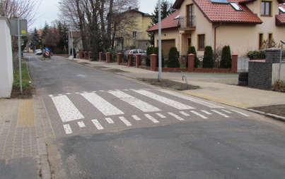 Zdjęcie do Budowa przejścia dla pieszych przy ul. Mickiewicza w m. G&oacute;ra