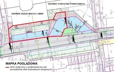 Zdjęcie do Wymiana nawierzchni drogi i chodnik&oacute;w ul. Mickiewicza w m. G&oacute;ra - etap I