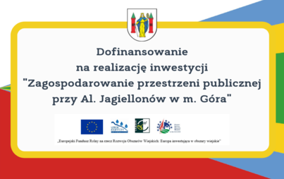 Zdjęcie do Kolejne dofinansowanie dla Gminy G&oacute;ra
