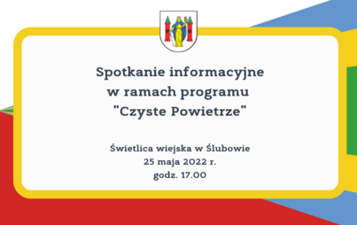 Zdjęcie do Spotkanie w ramach programu Czyste Powietrze