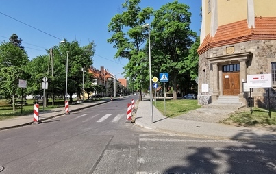 Zdjęcie do Kontynuacja prac na ul. Armii Polskiej w m. G&oacute;ra