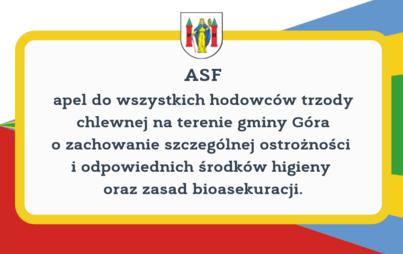 Zdjęcie do Przypadek ASF wykryty na terenie Gminy Wąsosz