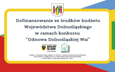 Zdjęcie do Dofinansowanie z Odnowy Dolnośląskiej Wsi