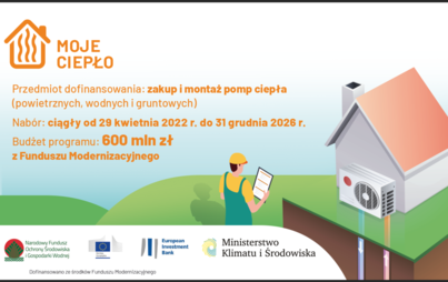 Zdjęcie do Szansa na uzyskanie z NFOŚiGW dotacji do pomp ciepła w nowo budowanych domach. Program &bdquo;Moje Ciepło&rdquo; wystartował
