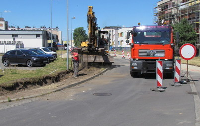 Zdjęcie do Wymiana nawierzchni drogi i chodnik&oacute;w ul. Piast&oacute;w w m. G&oacute;ra