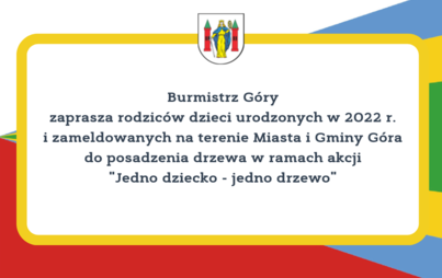 Zdjęcie do Jedno dziecko - jedno drzewo